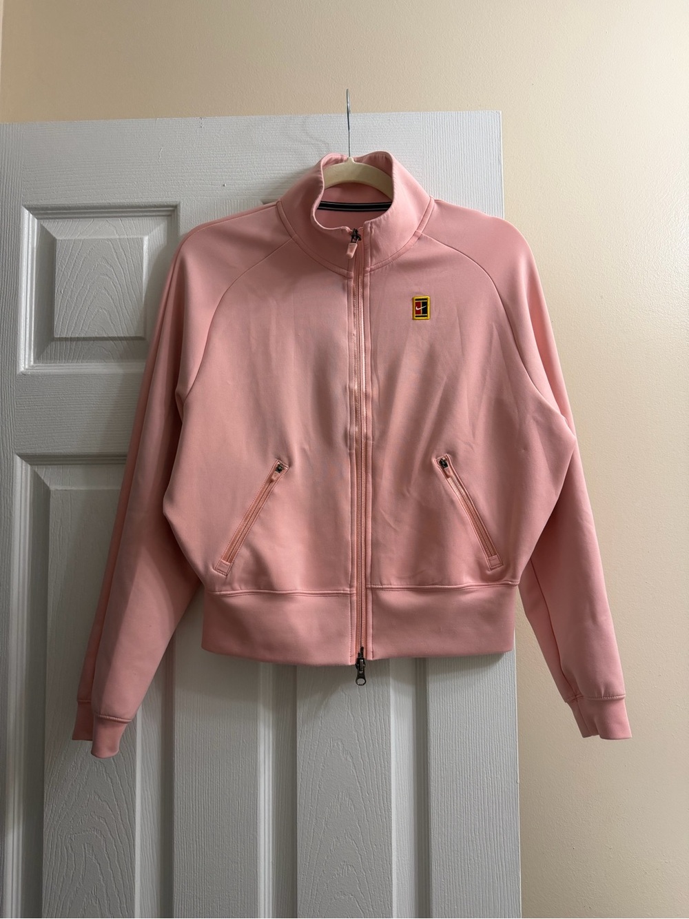 Women’s Pink Track Jacket - Lightweight Zip-Up